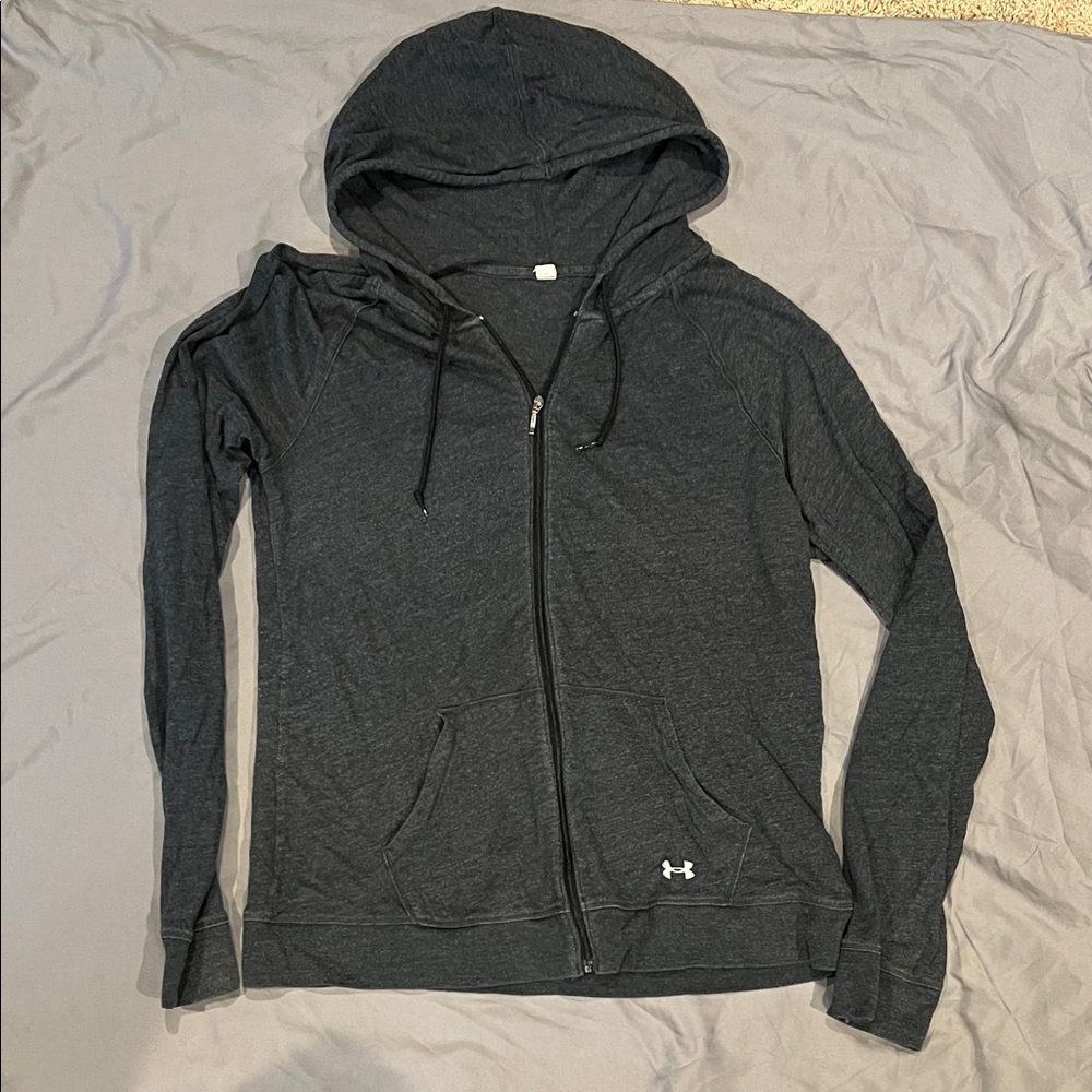 Under Armour Black Full-Zip Hoodie